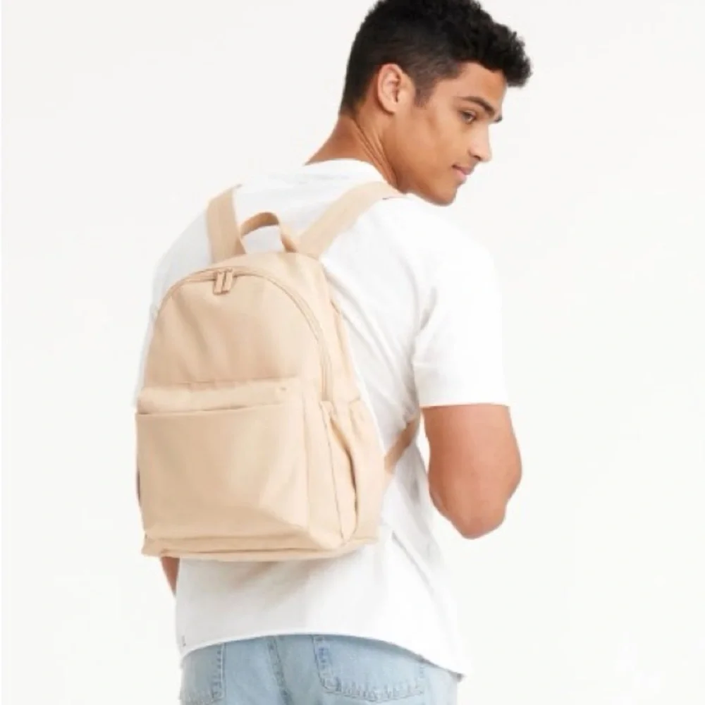 BEIS “The BEISics” BACKPACK IN BEIGE - NWT 😍😍 - UNISEX - Picture 11 of 11